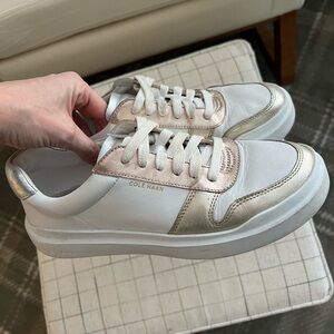 Cole Haan Metallic Sneakers
